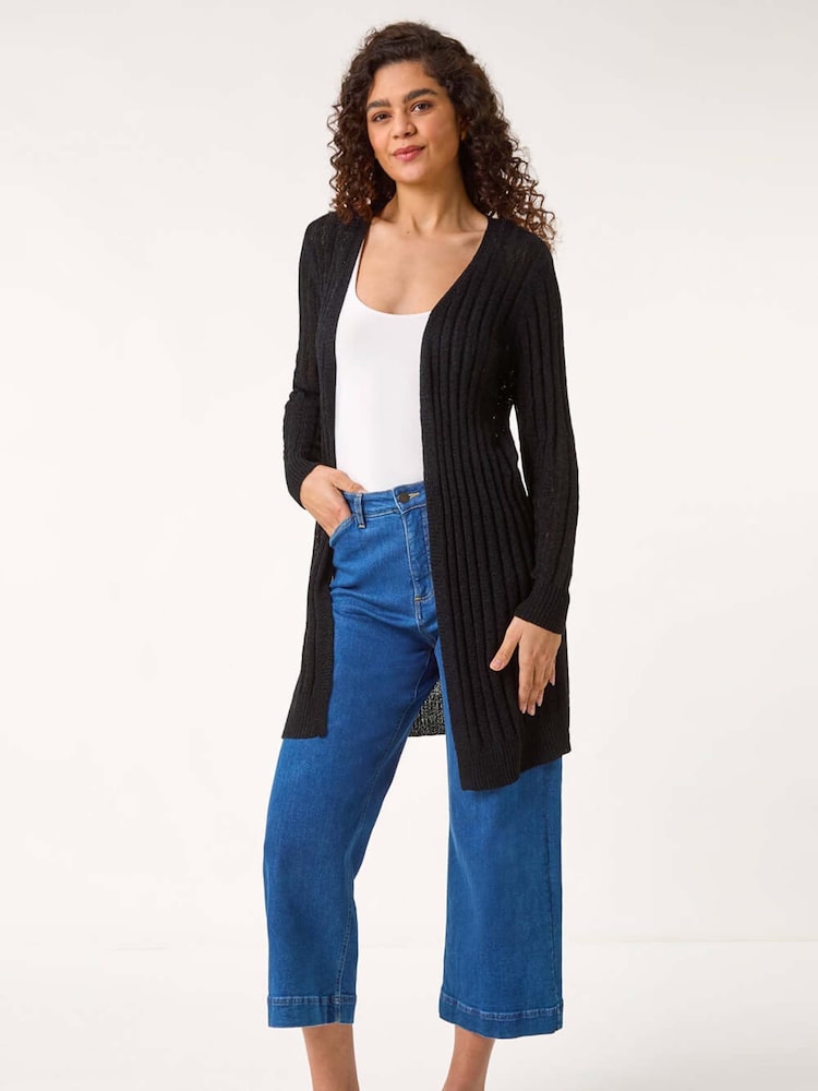 Roman Longline Lightweight Knit Cardigan - Bild 2 von 5