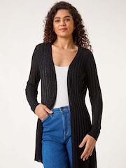 Roman Longline Lightweight Knit Cardigan - Bild 4 von 5