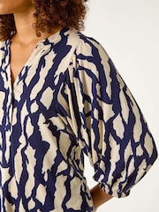 Roman Mono Abstract Print Top - Imagen 5 de 5
