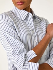 Vestido camisa listrado romano - Imagem 5 de 5