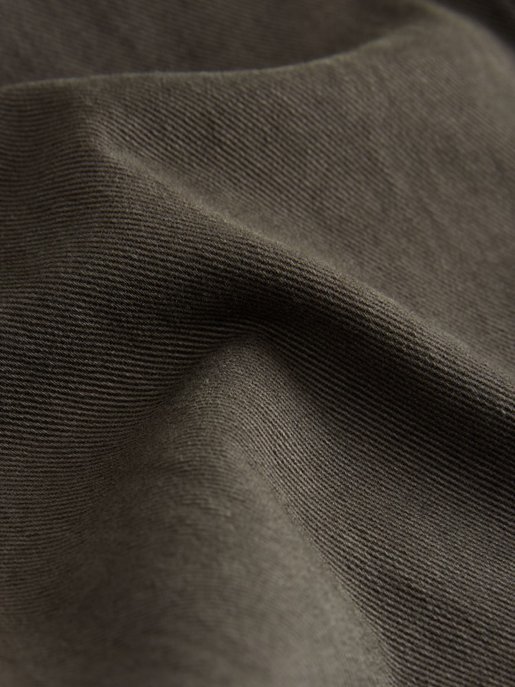 Brown Relaxed Fit Fatigued Denim Trousers - Image 13 of 13