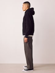 Brown Relaxed Fit Fatigued Denim Trousers - Image 3 of 13
