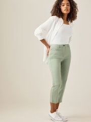 M&Co Green Cropped Jeans - Image 5 of 9
