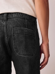 Black Relaxed Fit Denim Jeans - Image 5 of 12