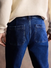 Mid Blue Relaxed Fit Denim Jeans - Image 4 of 5