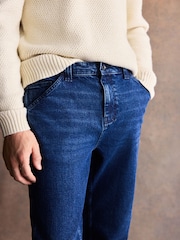 Mid Blue Relaxed Fit Denim Jeans - Image 5 of 5