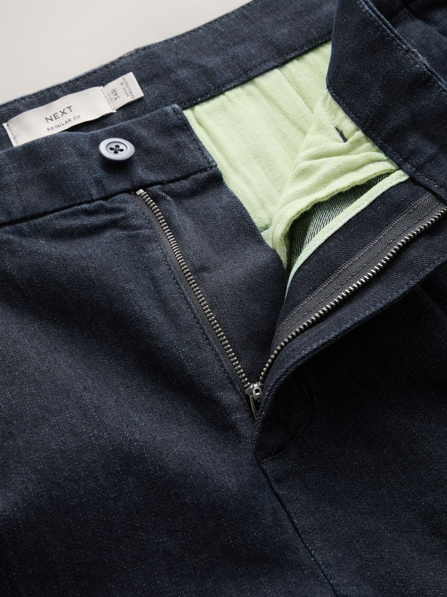 PLEST （プルスト） INDIGO DENIM Cumpără Albastru indigo - Pantaloni chino din denim cu un singur