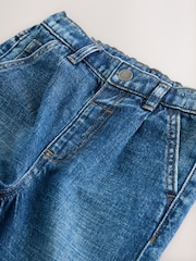 Mid Blue Denim Pleat Front Jeans (3mths-7yrs) - Image 8 of 8