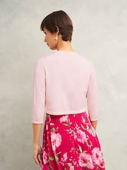 Hobbs PALE PINK Carrie Bolero - Image 2 of 4