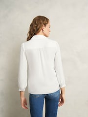Hobbs Cream Madison Blouse - Image 2 of 4