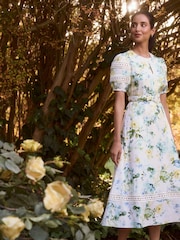 Hobbs White Winnie Dress - Image 1 of 5