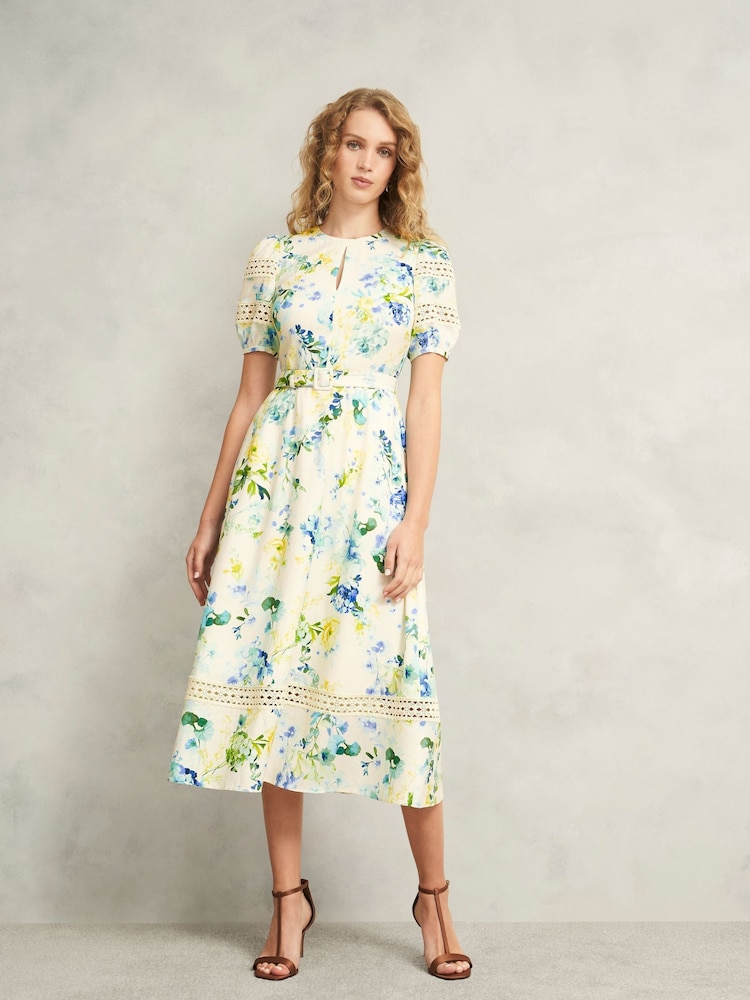 Hobbs White Winnie Dress - Image 2 of 5
