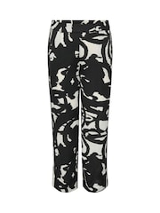 ONLY Curve Black Printed Wide Leg Trousers - Image 6 of 7