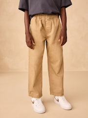 Stone Wide Fit Pull On Twill Jeans (3-16yrs) - Image 1 of 8