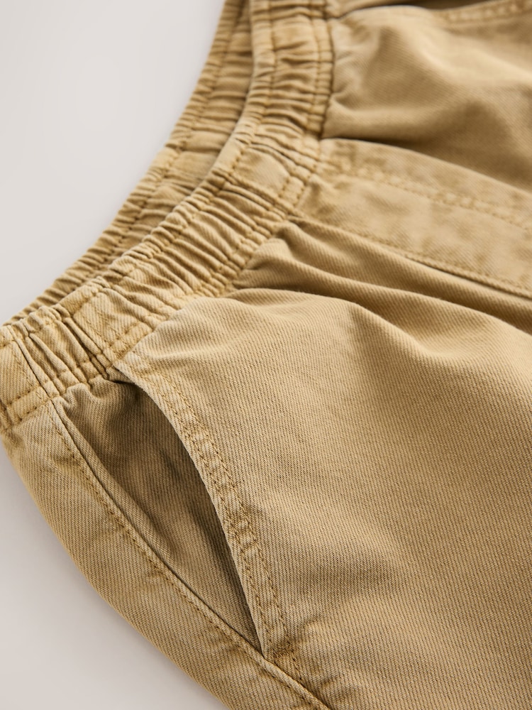 Stone Wide Fit Pull On Twill Jeans (3-16yrs) - Image 8 of 8