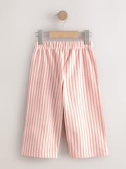 Pink Stripe Wide Leg Trousers (3mths-7yrs) - Image 6 of 8