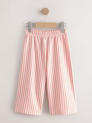 Pink Stripe Wide Leg Trousers (3mths-7yrs) - Image 7 of 8