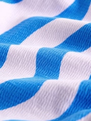 Blue/Lilac Wave Stripe Textured Barrel Leg Trousers (3mths-7yrs) - Image 8 of 8