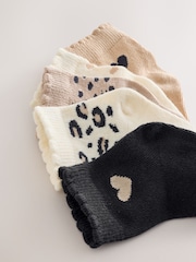 Monochrome Baby Socks 5 Pack (0mths-2yrs) - Image 3 of 3