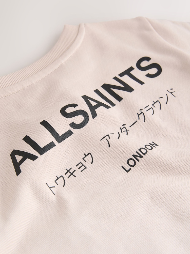 smALLSAINTS Light Pink Underground Oversized Younger Girls Sweatshirt and Joggers Set - Image 7 of 7