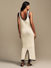 Laura Ashley - Robe en maille crochetée - Image 8 de 10