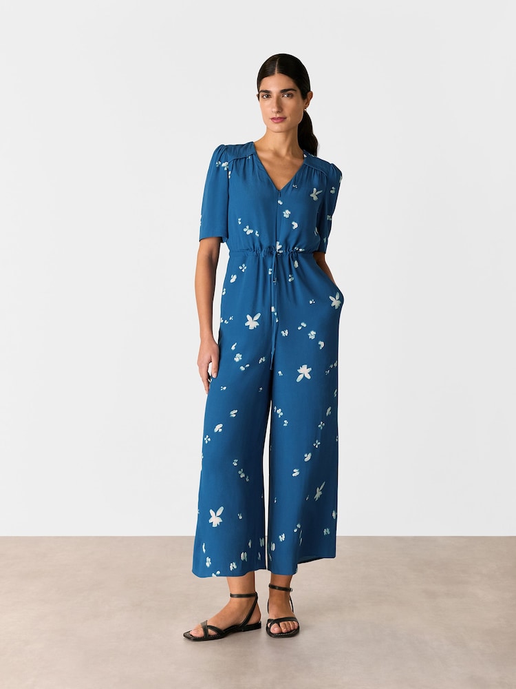 Whistles Sun Bleached Floral Jumpsuit - Imagen 1 de 5