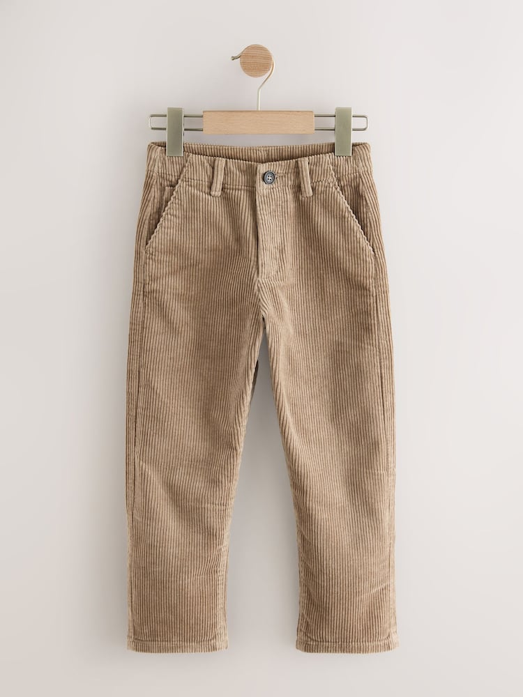 Stone Regular Fit Premium Corduroy Trousers (3-16yrs) - Image 1 of 4