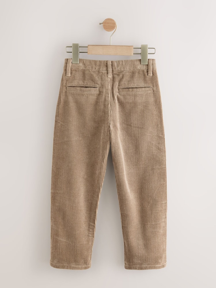 Stone Regular Fit Premium Corduroy Trousers (3-16yrs) - Image 2 of 4