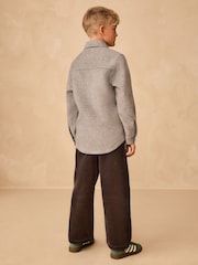 Charcoal Grey Wide Fit Corduroy Pull On Trousers (3-16yrs) - Image 2 of 8