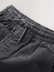 Charcoal Grey Wide Fit Corduroy Pull On Trousers (3-16yrs) - Image 7 of 8