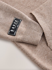 Baker by Ted Baker Knitted Funnel Zip Neck Top and Jogger Set - Image 5 of 7