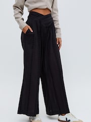 Raffya Black Farrah Trousers - Image 1 of 6