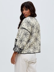 Raffya Black Felicity Quilted 100% Cotton Jacket - Image 2 of 2