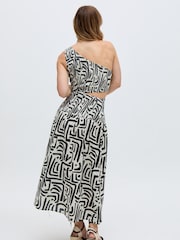 Raffya Black Jazz 100% Cotton Dress - Image 2 of 6
