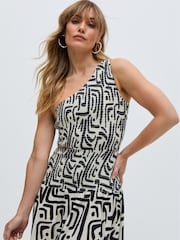 Raffya Black Jazz 100% Cotton Dress - Image 4 of 6