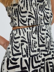 Raffya Black Jazz 100% Cotton Dress - Image 6 of 6