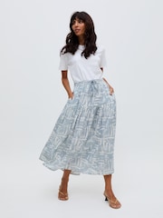 Raffya Bonnie Printed Co-Ord Skirt - Imagen 3 de 6