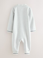 Baker by Ted Baker Strukturierter Strampler, Grau - Bild 3 von 7