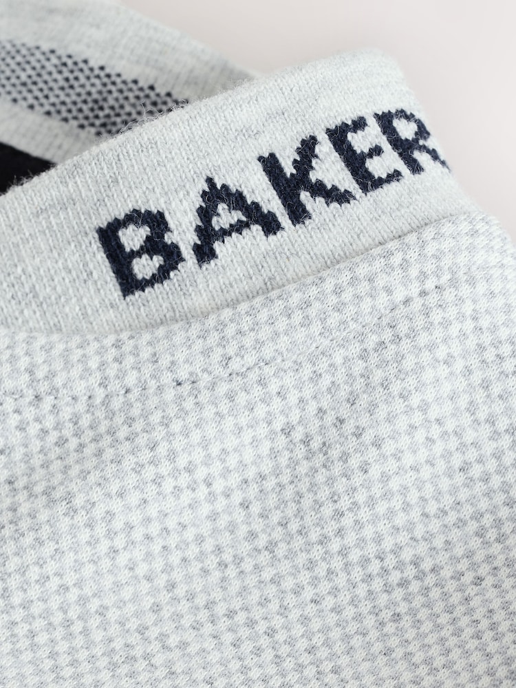 Baker by Ted Baker Strukturierter Strampler, Grau - Bild 7 von 7