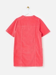 Oliver Bonas Red Corduroy Mini Dress - Image 5 of 9
