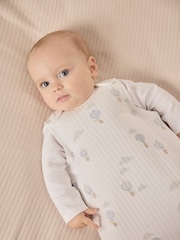 The White Company Up In The Air White Sleeping Bag 2.5 Tog - Image 2 of 5