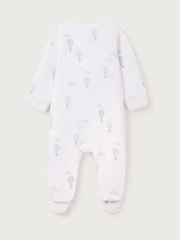 The White Company Up In The Air White Sleepsuit - Image 5 of 5