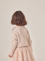The White Company Pink Wool Strawberry Embroidered Jumper - Image 3 of 10
