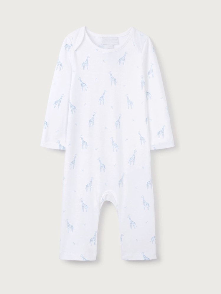 The White Company Giraffe Sleepsuit - Image 4 of 5
