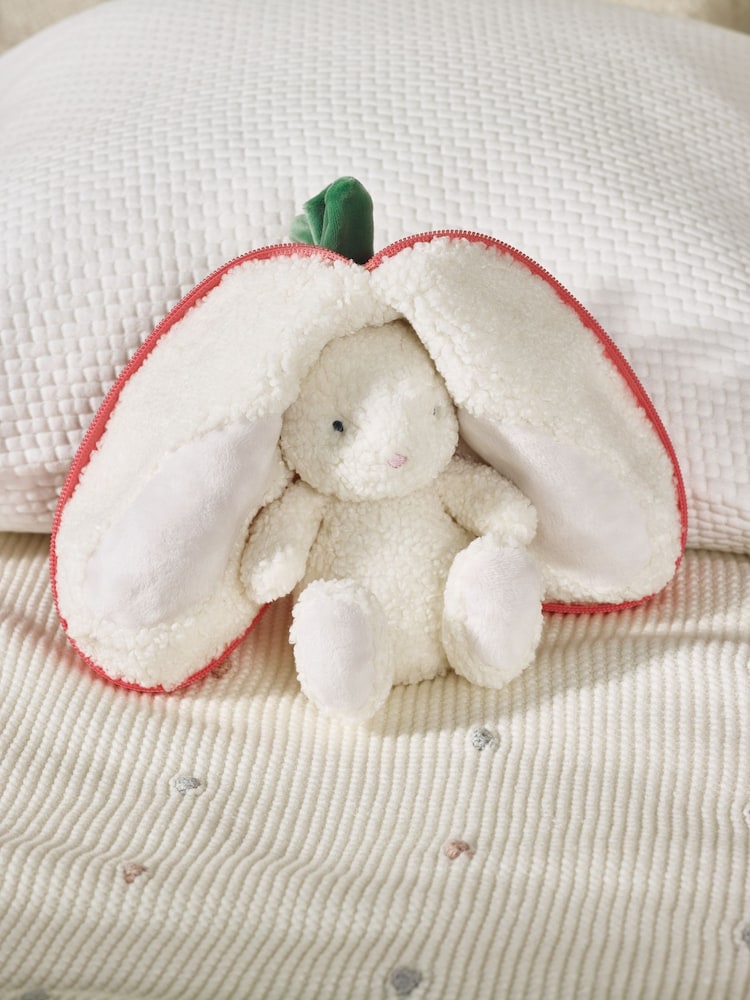 The White Company White Strawberry Suprise Bunny - Image 1 of 2