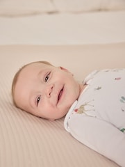 The White Company Party Animals Reversible White Sleeping Bag 2.5 Tog - Image 2 of 6