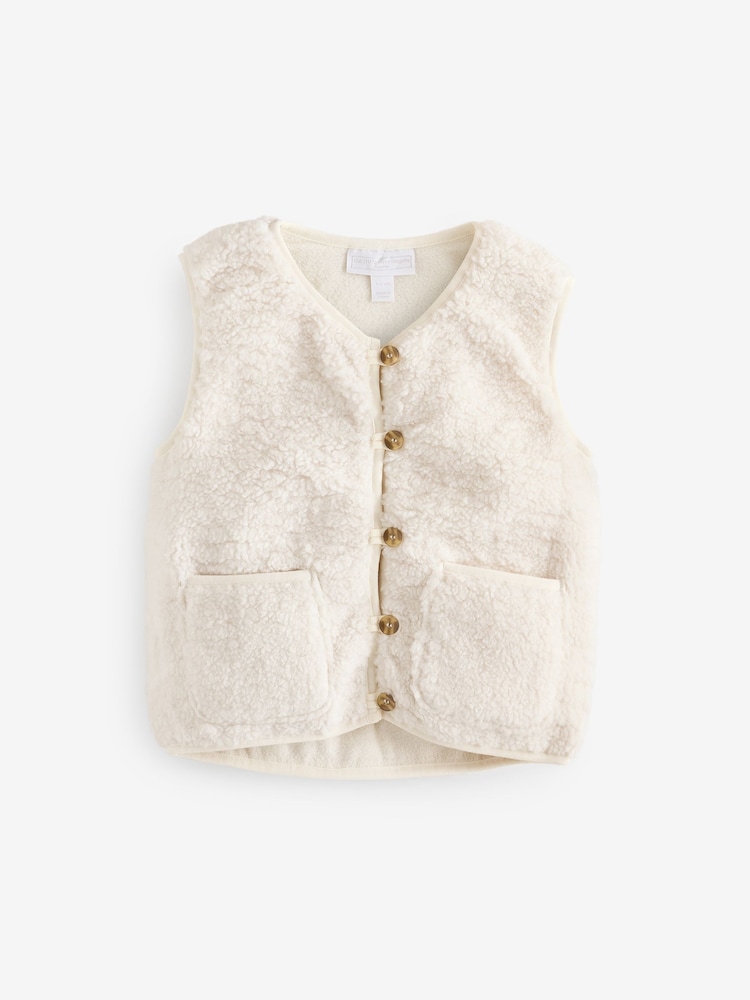 The White Company Borg White Gilet - Image 5 of 6