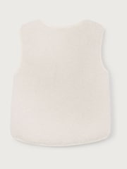 The White Company Borg White Gilet - Image 6 of 6