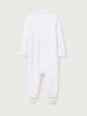 The White Company Sightseeing London Embroidered White Sleepsuit - Image 2 of 2