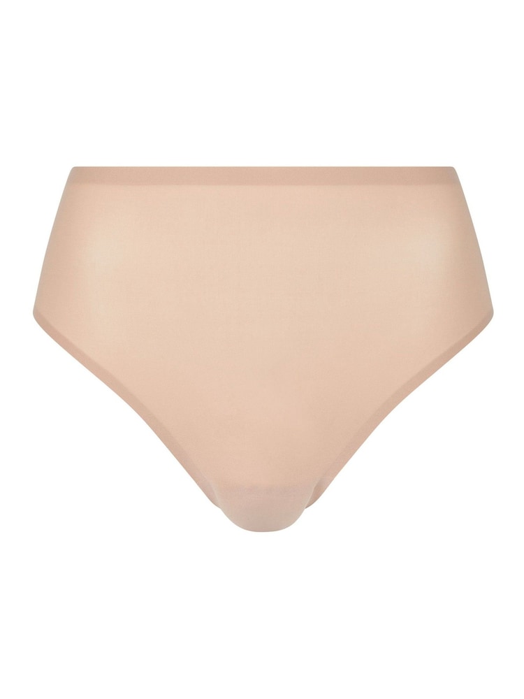 Телесный - Chantelle Nude Soft Stretch Seamless High Leg knickers - Image 3 of 3